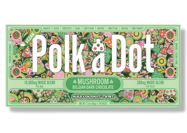 Polkadot Maui Coconut Twist Chocolate